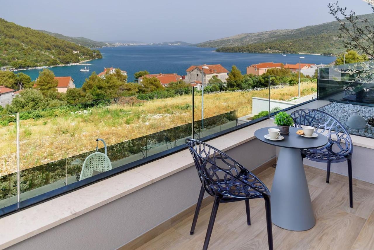 Luxury Villa Asteria Marina With Private Pool, Gym, And Sauna Near The Beach In Marina - Trogir Dış mekan fotoğraf